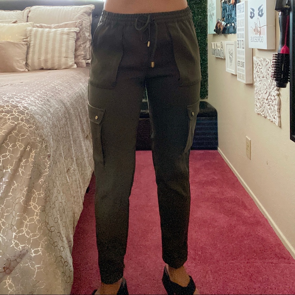 Olive Green Skinny Pant